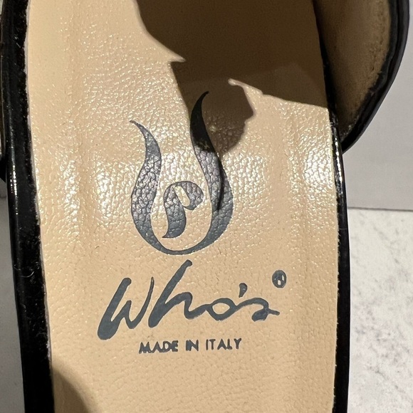 Unique Italian made shoes with fabulous heel. - Picture 3 of 5